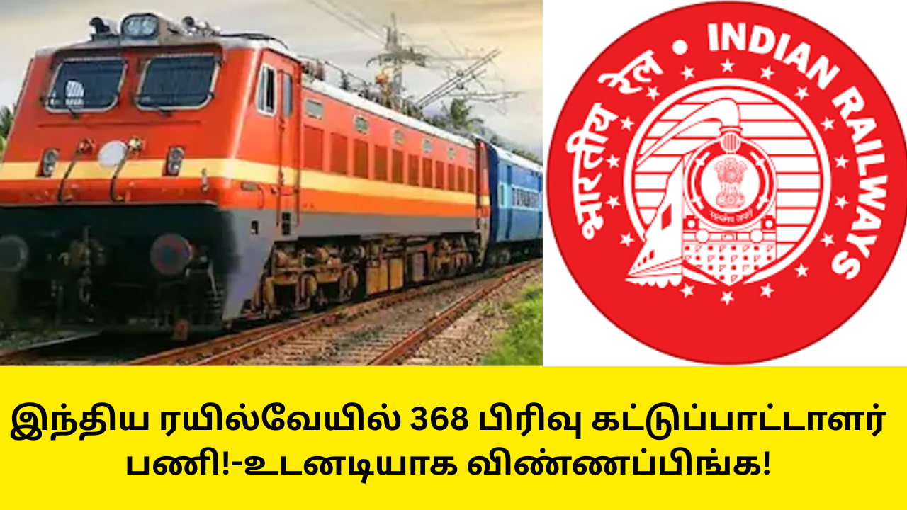 RRB Recruitment 2025 Section Controller