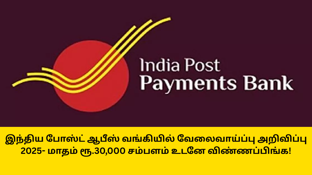 IPPB Recruitment 2025 Apply Online Now