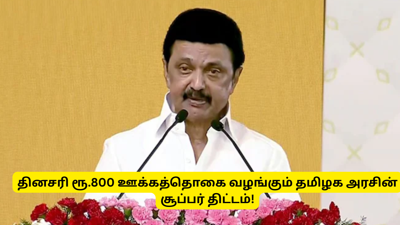 TN Govt Training For Construction Workers 800 Rupees Daily